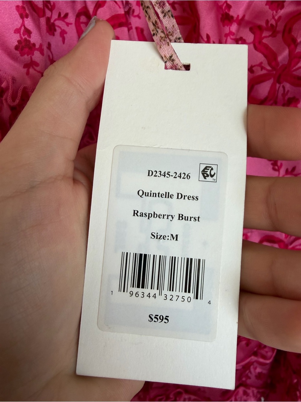 Pink Halter Ruffle Mini Dress - Picture 5 of 5